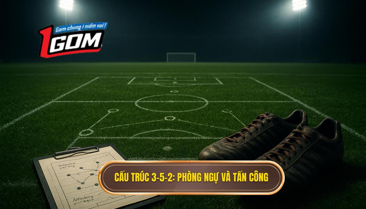 Nền tảng Cấu trúc của 3-5-2_ Sự Khác Biệt Giữa Phòng ngự và Tấn công