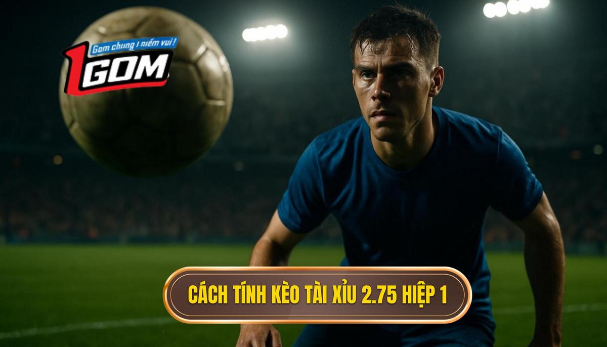 Bản chất và Cách tính của Kèo Tài Xỉu 2.75 Hiệp 1