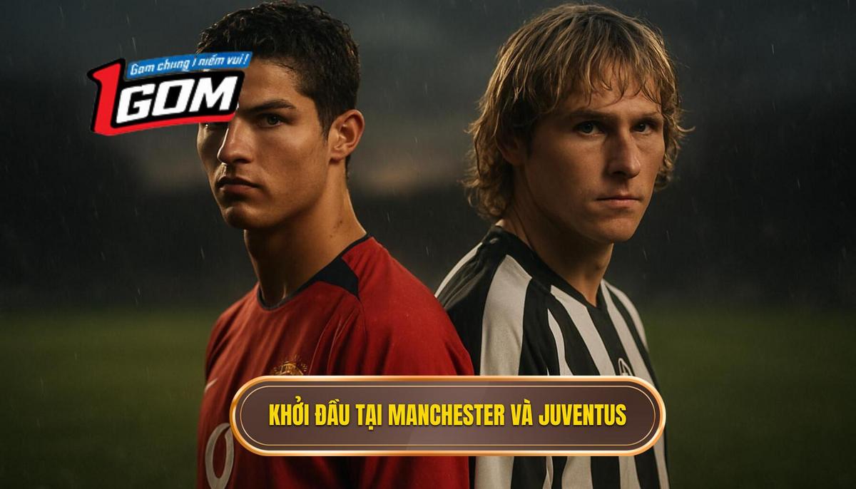 Khởi đầu tại Manchester United và bước ngoặt mang tên Juventus