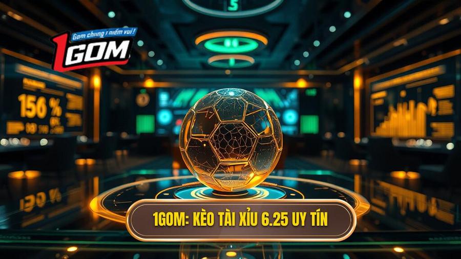 Kèo tài xỉu 6.25 là gì? Cách đọc và bí quyết thắng lớn tại 1GOM