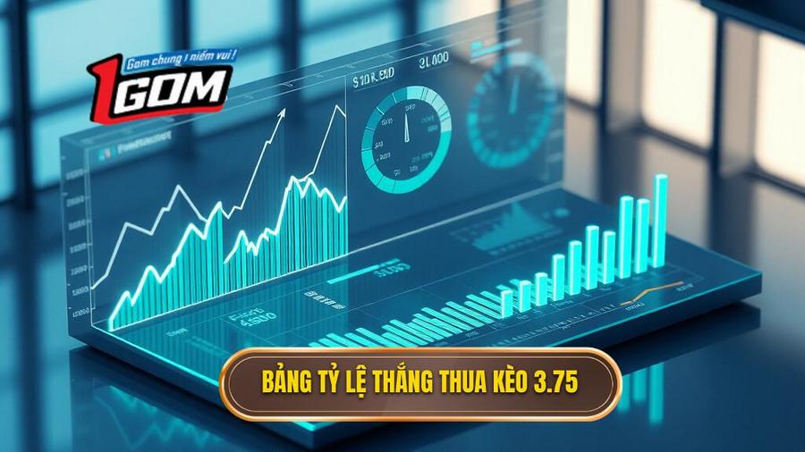 Bảng phân tích tỷ lệ thắng thua kèo 3.75
