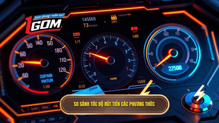 3. So sánh tốc độ rút tiền các phương thức